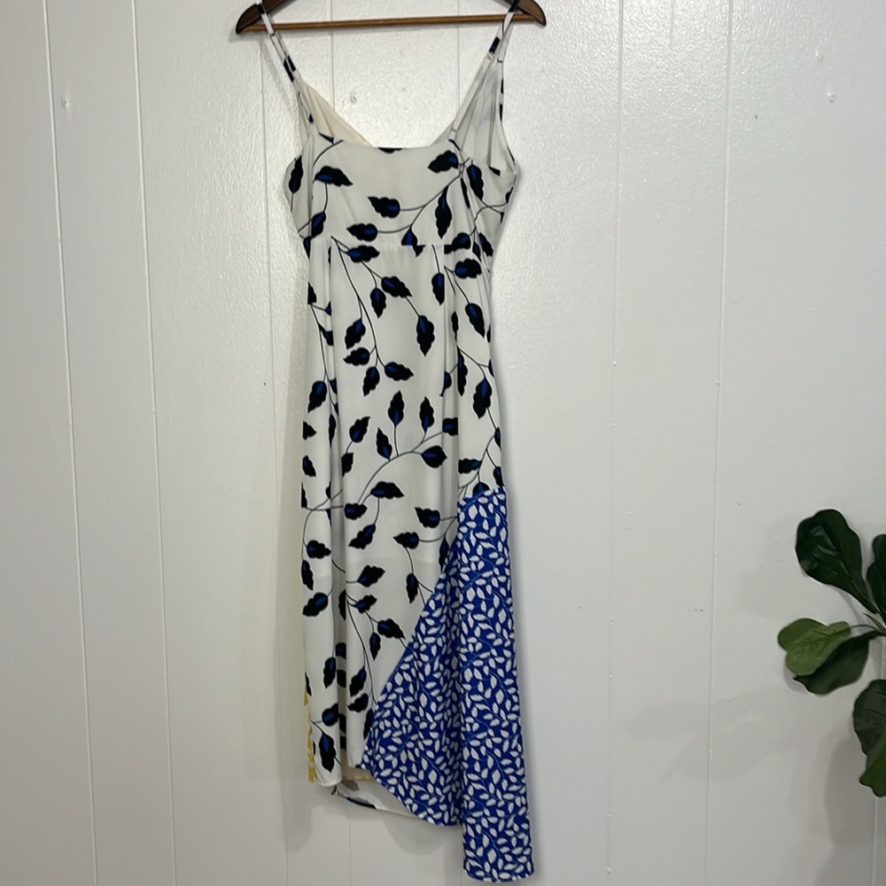 Yumi Kim Yellow and Blue Wrap Dress - Picture 11 of 14